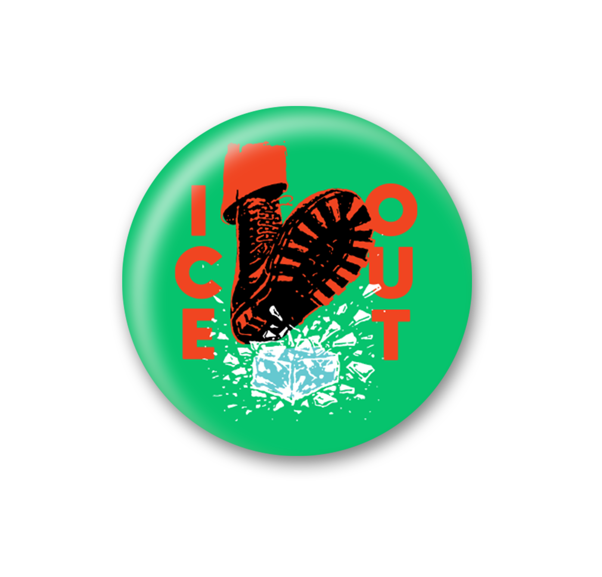 I.C.E OUT Button